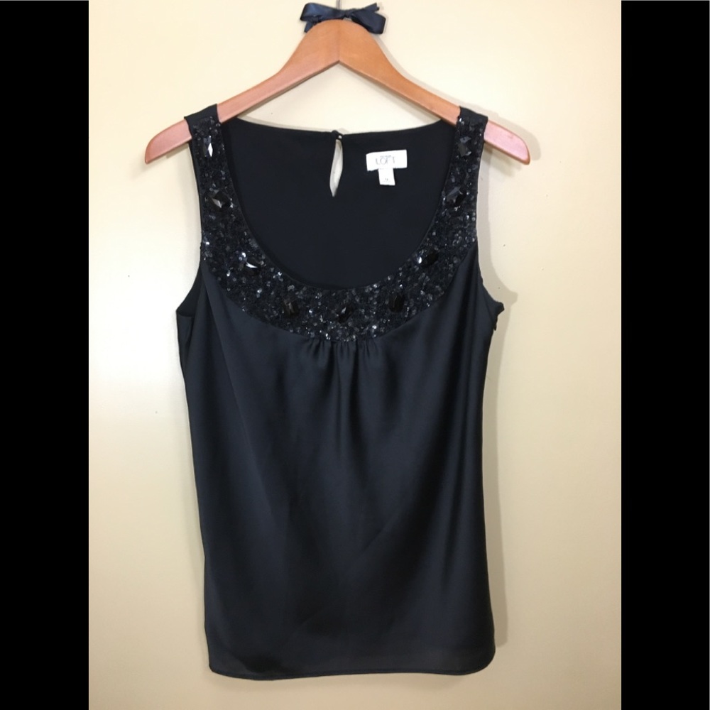 Ann Taylor Beaded Camisole